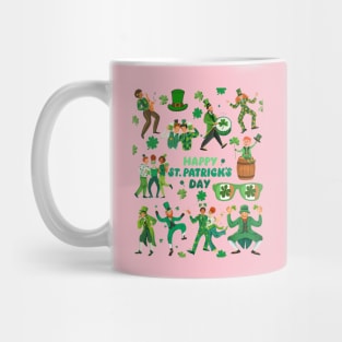 st patricks day march 17 funny cute design Mug